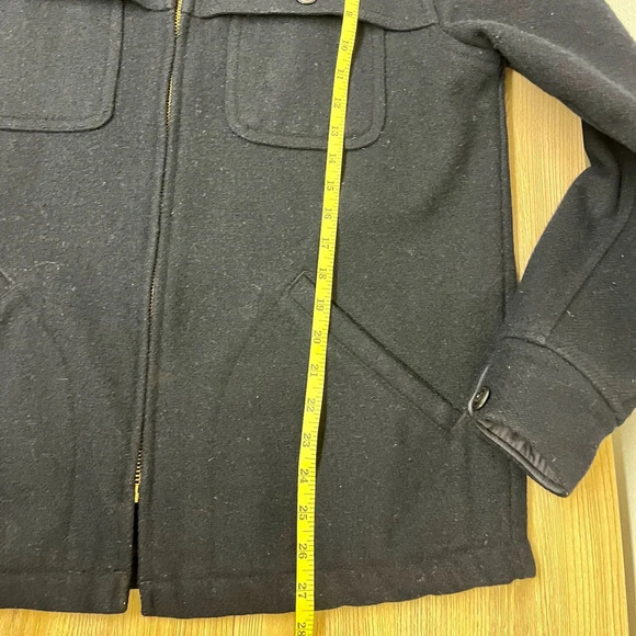 LL Bean Freeport Maine Archive 1965 Bean’s Stag Navy Jacket 85% Wool Men’s M - Picture 4 of 12